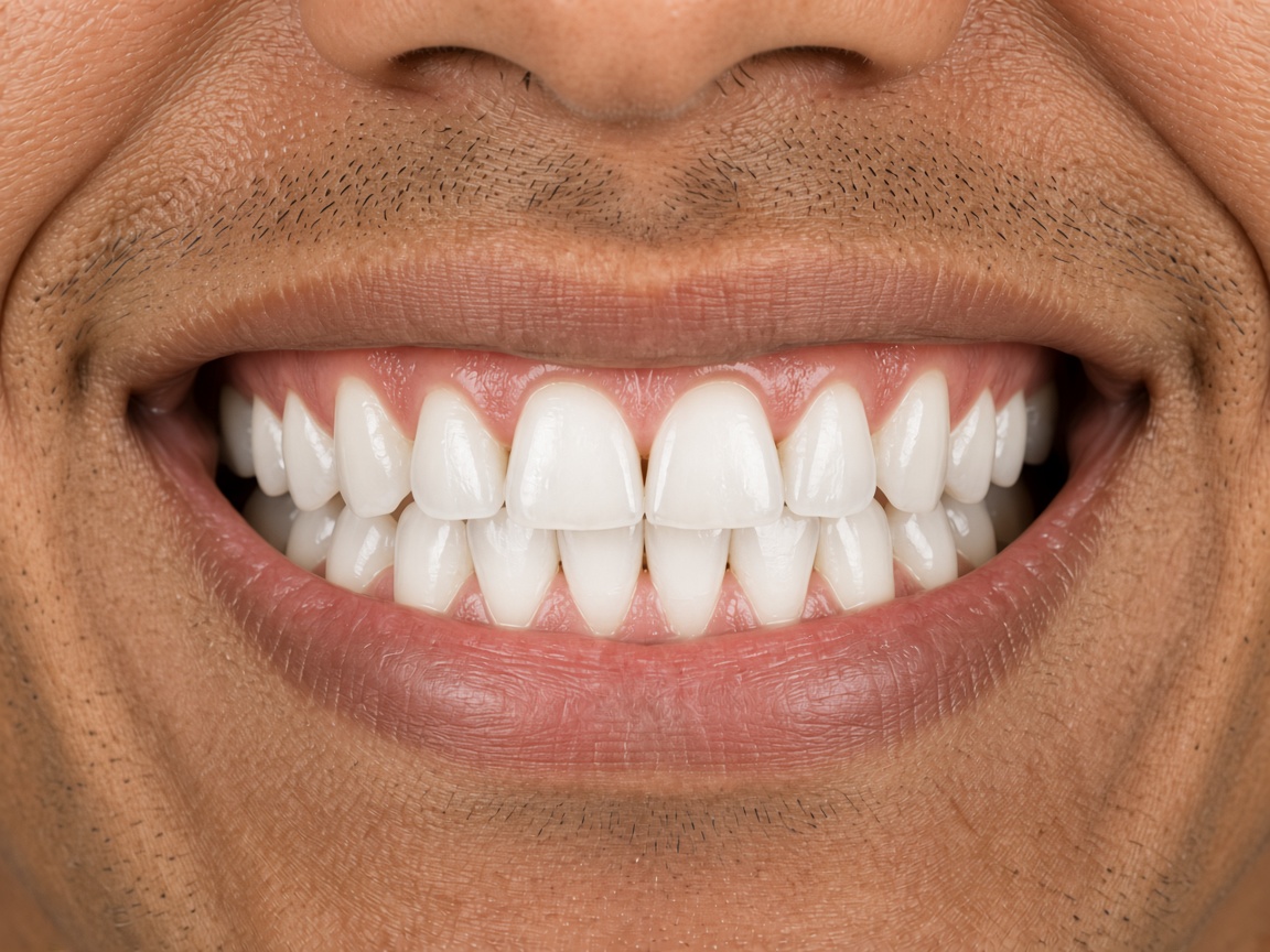 Dentes depois do clareamento dental